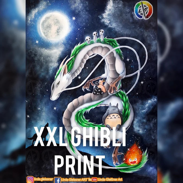 Ghibli XXL PVC-Poster