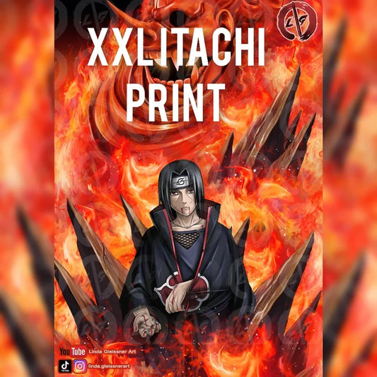 Itachi XXL PVC-Poster