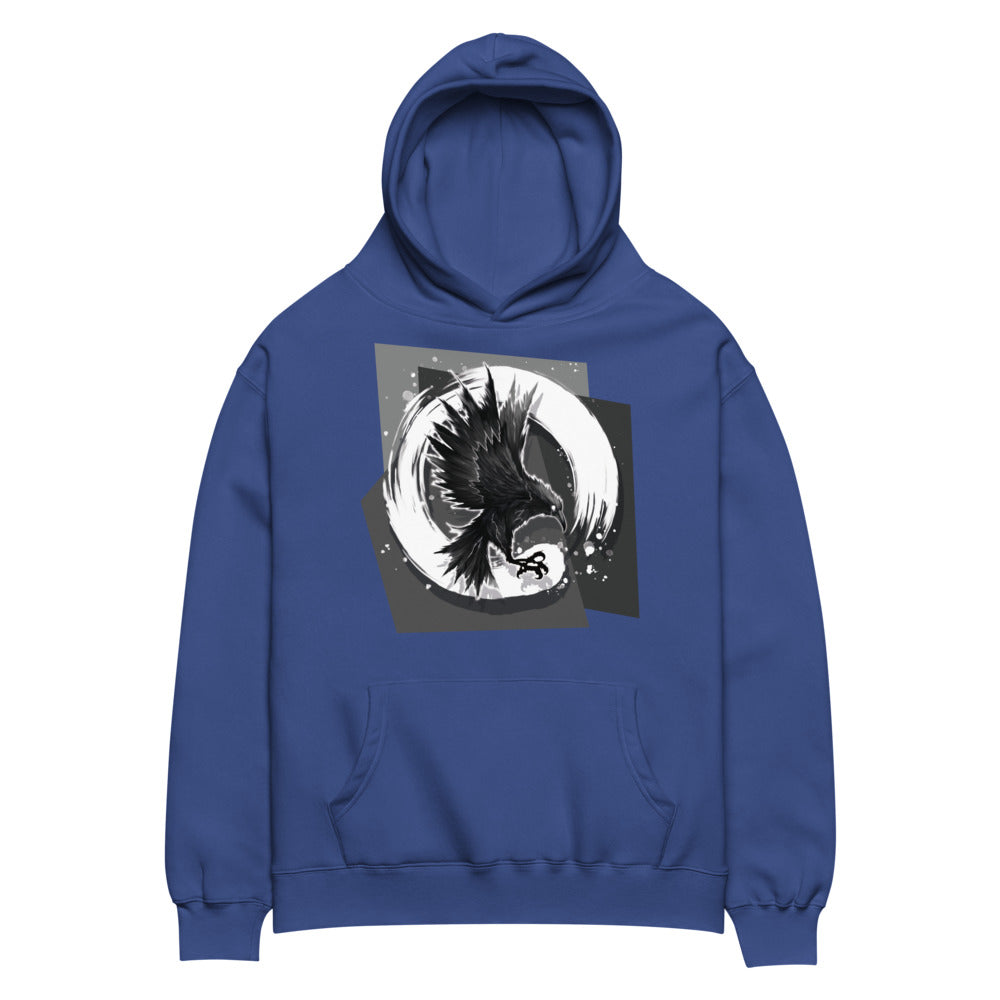 Crow Oversized-Unisex-Hoodie